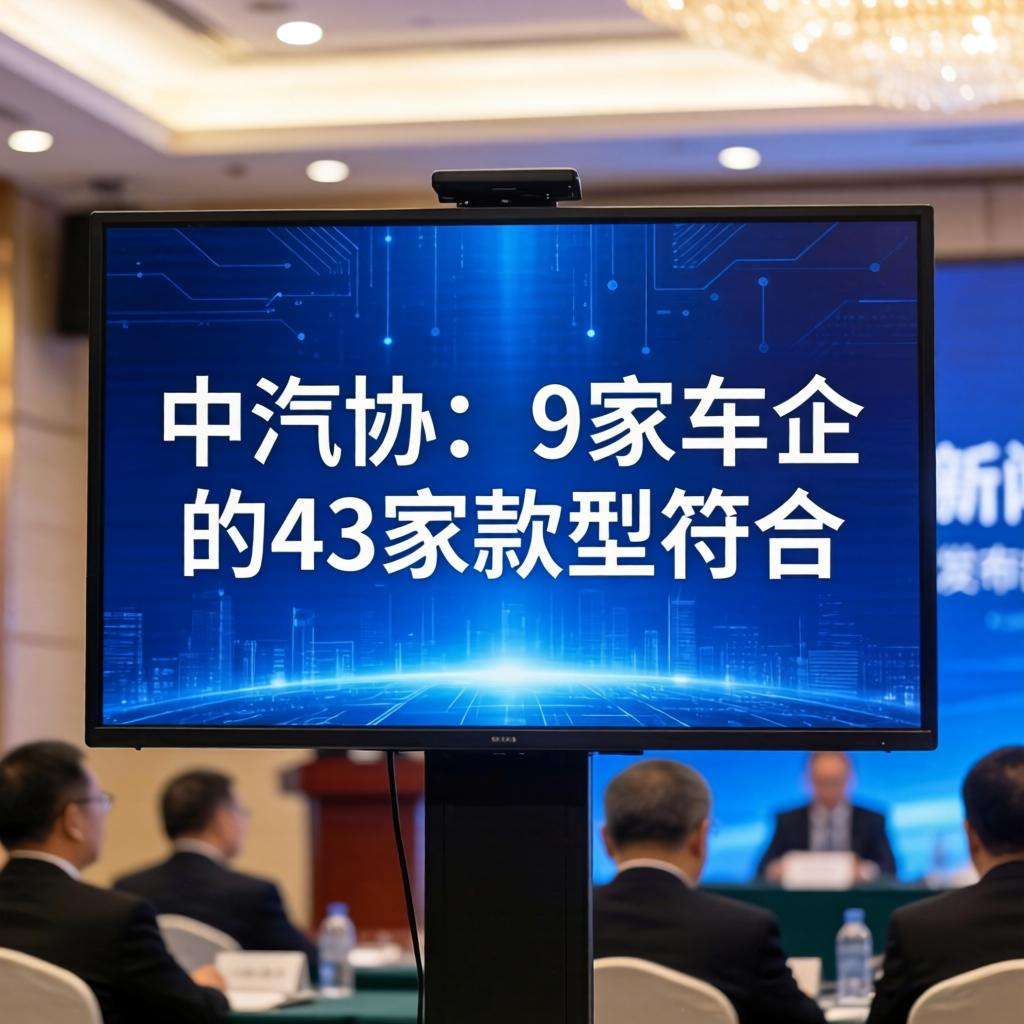 中汽协：9家车企的43款车型符合汽车数据安全5项合规要求