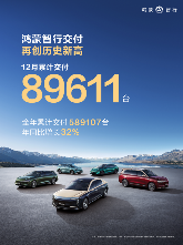 2025年新势力车企销量盘点：鸿蒙智行零跑领跑小米汽车黑马突围