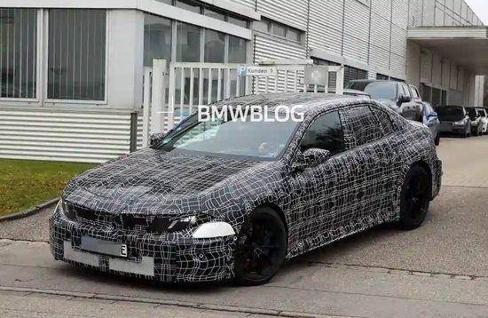 或搭载四电机 全新宝马M3纯电版谍照曝光