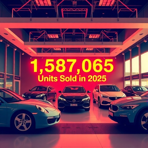 一汽大众2025年全年销量1587065辆