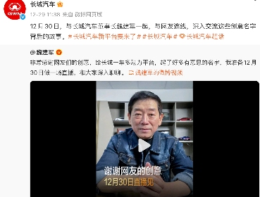 长城汽车用户共创命名新平台，构建品牌形象