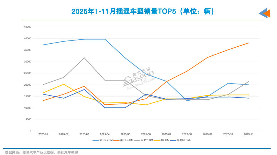 谁提前锁定2025年插混销量TOP10？｜看见2025