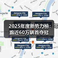 2025年度新势力榜:零跑近60万辆首夺冠(图3) 2025年度新势力榜:零跑近60万辆首夺冠(图3)