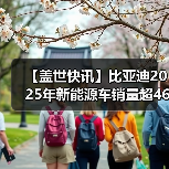 【盖世快讯】比亚迪2025年新能源车销量超460万辆；宝马中国回应最高降价30万元（图3）