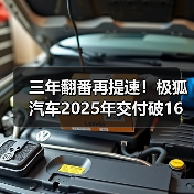 三年翻番再提速！极狐汽车2025年交付破16万辆（图4）