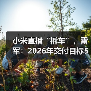 小米直播“拆车”,雷军:2026年交付目标55万辆(图4) 小米直播“拆车”,雷军:2026年交付目标55万辆(图4)