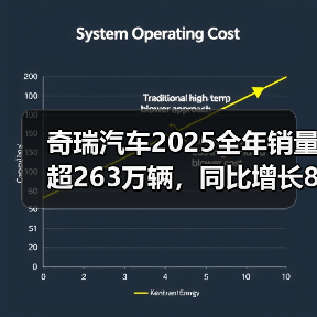 奇瑞汽车2025全年销量超263万辆,同比增长8%(图4) 奇瑞汽车2025全年销量超263万辆,同比增长8%(图4)