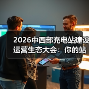 2026中西部充电站建设运营生态大会:你的站还在亏钱?(图4) 2026中西部充电站建设运营生态大会:你的站还在亏钱?(图4)