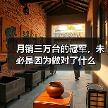月销三万台的冠军，未必是因为做对了什么（图1）
