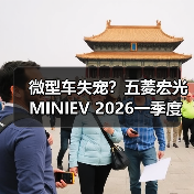 微型车失宠？五菱宏光MINIEV 2026一季度仅第八（图1）