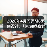2026年4月问界M6熏黑设计：别扯那些虚的，我就问你敢不敢开出去？（图1）