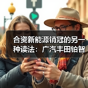 合资新能源销冠的另一种读法：广汽丰田铂智3X的数据背后（图1）