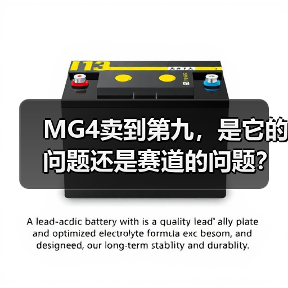 MG4卖到第九，是它的问题还是赛道的问题？（图3）