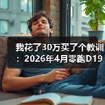 我花了30万买了个教训：2026年4月零跑D19大空间SUV正式上市（图2）