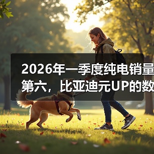 2026年一季度纯电销量第六，比亚迪元UP的数字到底意味着什么（图1）