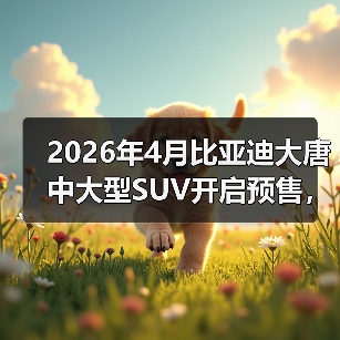 2026年4月比亚迪大唐中大型SUV开启预售,但我有点困惑(图2) 2026年4月比亚迪大唐中大型SUV开启预售,但我有点困惑(图2)