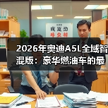 2026年奥迪A5L全域智混版：豪华燃油车的最后一张牌？（图1）
