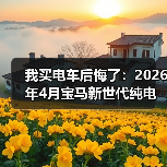 我买电车后悔了:2026年4月宝马新世代纯电预留10年升级空间才是关键(图3) 我买电车后悔了:2026年4月宝马新世代纯电预留10年升级空间才是关键(图3)