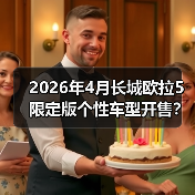 2026年4月长城欧拉5限定版个性车型开售？别急，先听句实话（图4）
