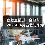 我差点错过一台好车:2026年4月五菱与华为打造华境S大六座SUV(图2) 我差点错过一台好车:2026年4月五菱与华为打造华境S大六座SUV(图2)