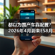 都以为国产车靠配置？2026年4月蔚来ES8月销1.6万辆领跑大型SUV，打的谁的脸？（图2）