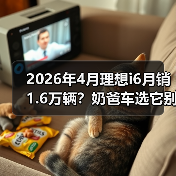 2026年4月理想i6月销1.6万辆？奶爸车选它别瞎跟风（图1）
