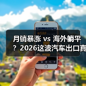月销暴涨 vs 海外躺平？2026这波汽车出口真相有点刺痛（图2）