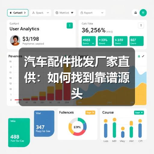 汽车配件批发厂家直供：如何找到靠谱源头，降低采购成本