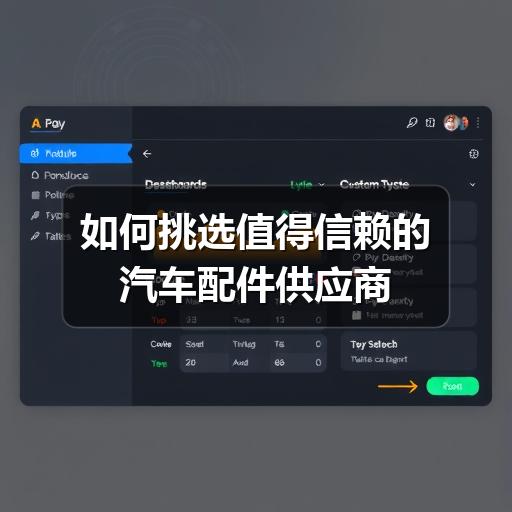 如何挑选值得信赖的汽车配件供应商