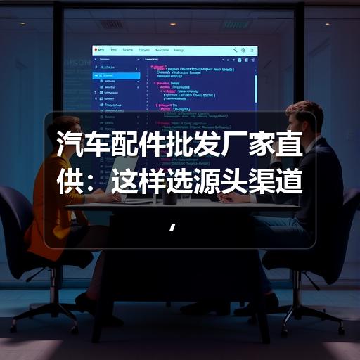汽车配件批发厂家直供：这样选源头渠道，采购成本直降30%