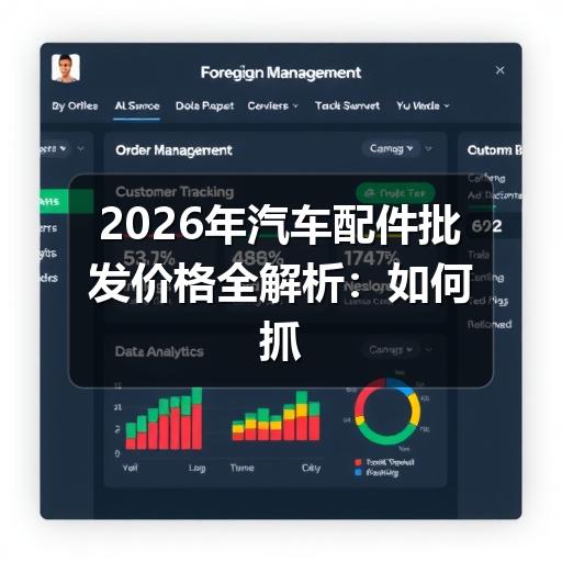 2026年汽车配件批发价格全解析：如何抓准低价窗口期？