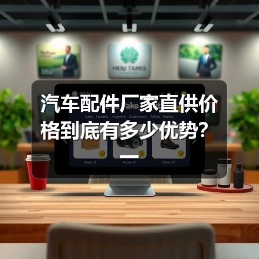 汽车配件厂家直供价格到底有多少优势？一文说透采购门道