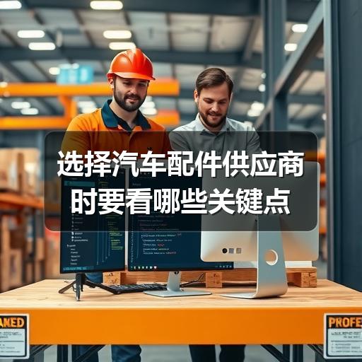 选择汽车配件供应商时要看哪些关键点