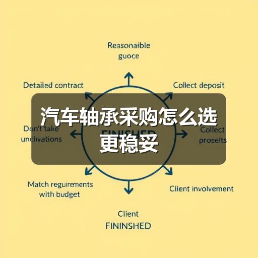 汽车轴承采购怎么选更稳妥