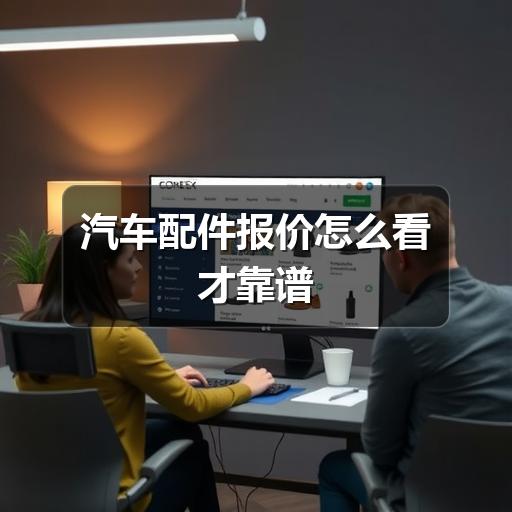 汽车配件报价怎么看才靠谱