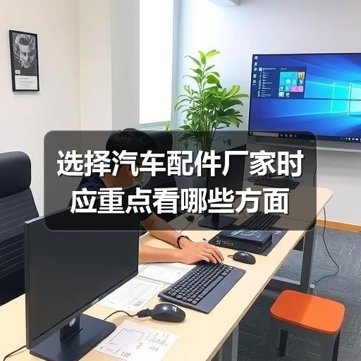 选择汽车配件厂家时应重点看哪些方面