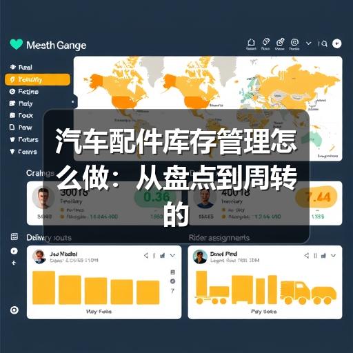汽车配件库存管理怎么做：从盘点到周转的实用方法