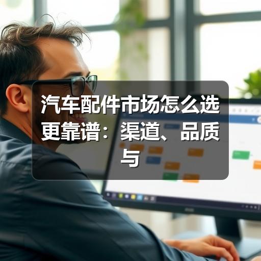 汽车配件市场怎么选更靠谱:渠道、品质与避坑要点