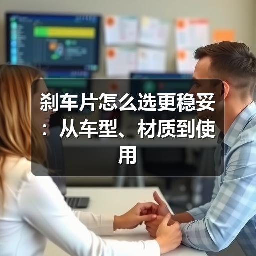 刹车片怎么选更稳妥:从车型、材质到使用场景的实用判断