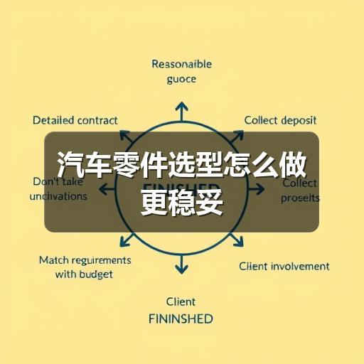 汽车零件选型怎么做更稳妥