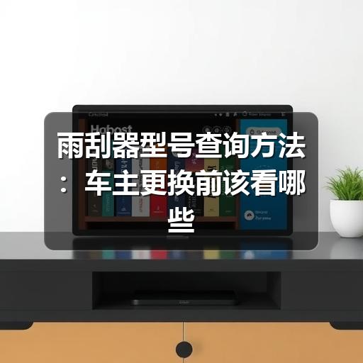 雨刮器型号查询方法：车主更换前该看哪些信息