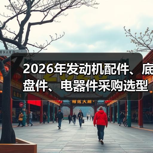 2026年发动机配件、底盘件、电器件采购选型对比与费用分析